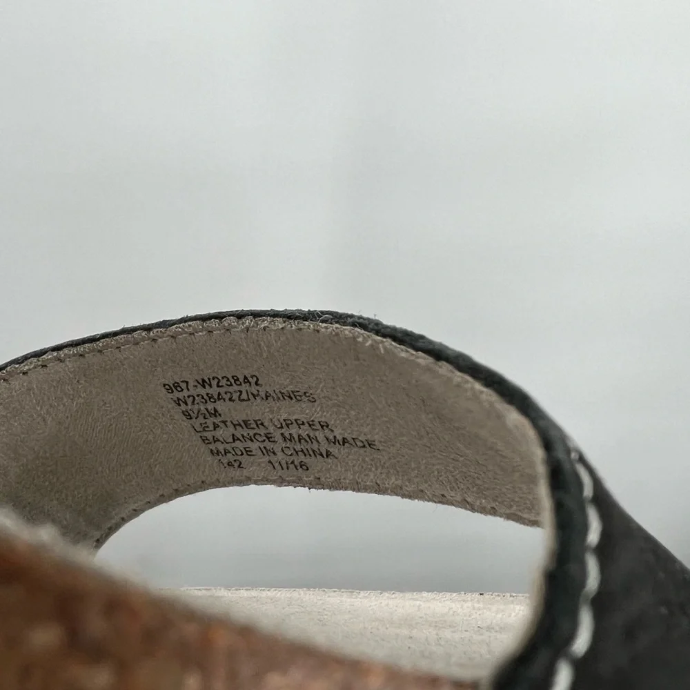 White Mountain NEW Wedge Sandal Ladies Size 9 1/2M - Picture 6 of 7